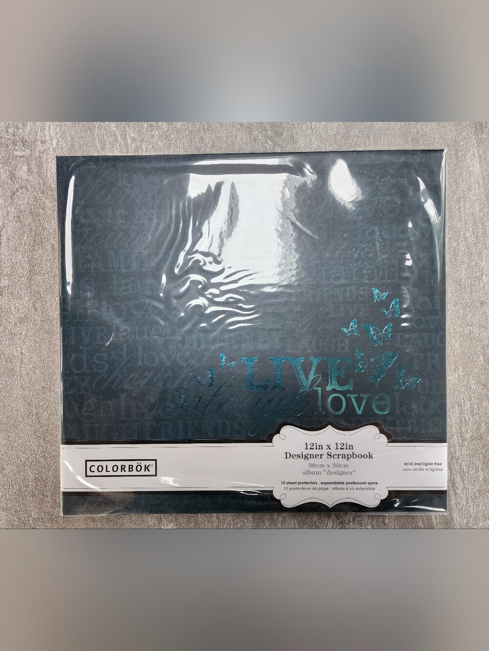 Colorbok 'Live Laugh Love' Scrapbook